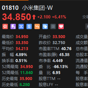 小米集團(tuán)大漲超6%，市場驅(qū)動(dòng)力與未來展望