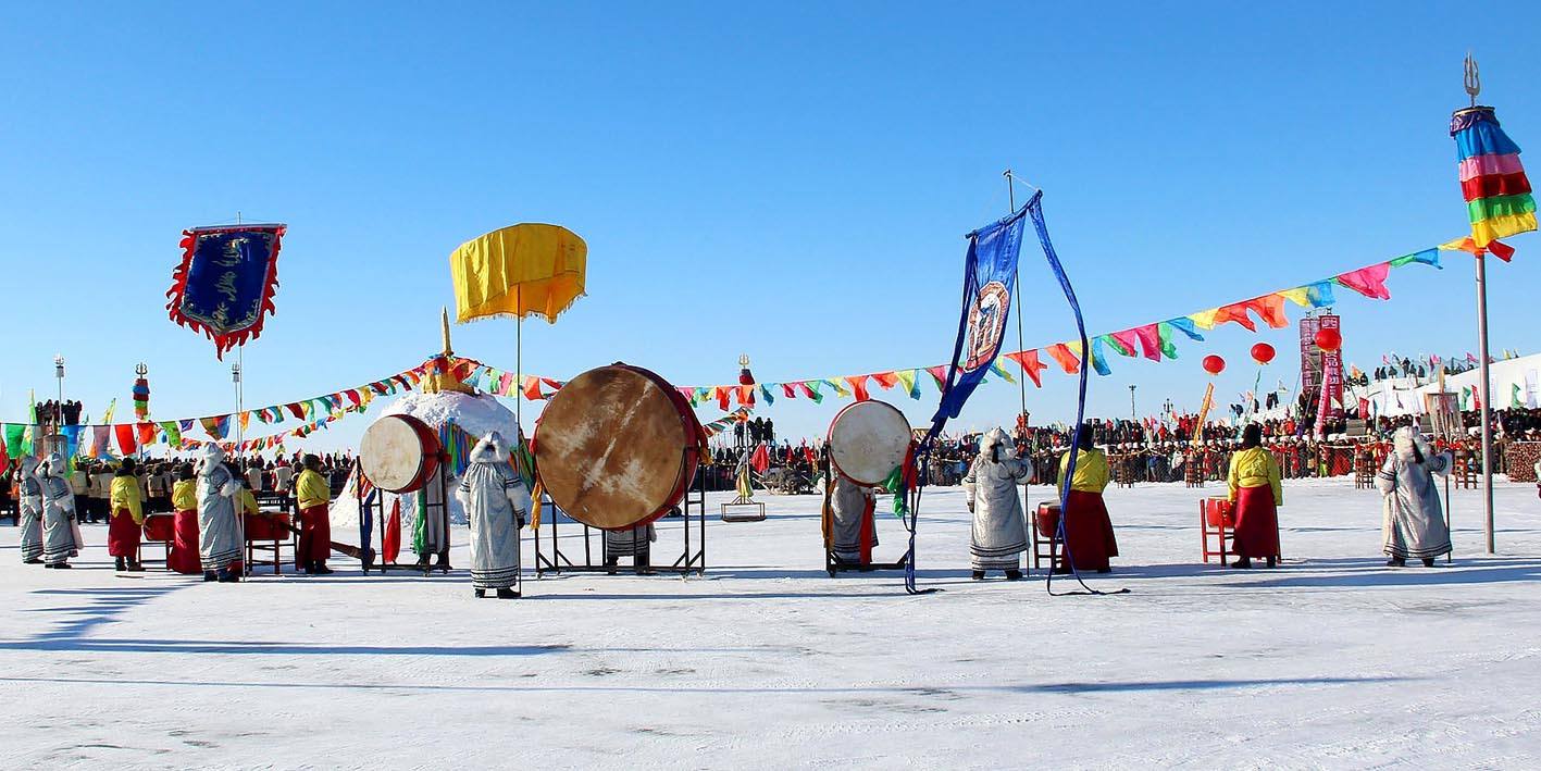 吉林查干湖冬捕節(jié)魚王拍賣創(chuàng)天價(jià)紀(jì)錄