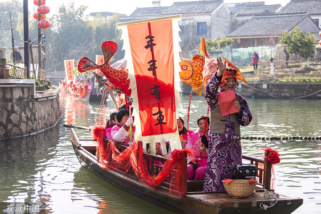 浙江湖州南潯古鎮(zhèn)推水上年夜飯活動(dòng)，傳統(tǒng)與創(chuàng)新融合之旅的獨(dú)家體驗(yàn)