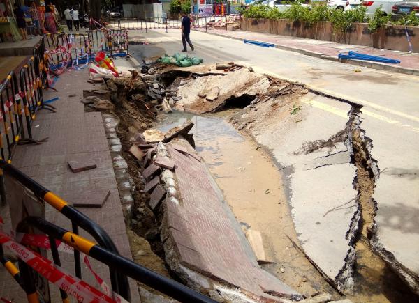 深圳路面再次塌陷，原因、影響及應(yīng)對策略揭秘