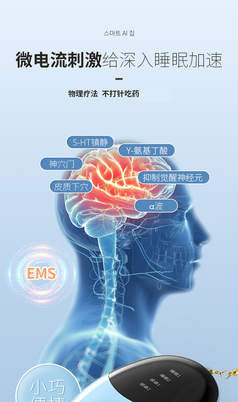 AI助眠設(shè)備助力解決長時間睡眠障礙問題