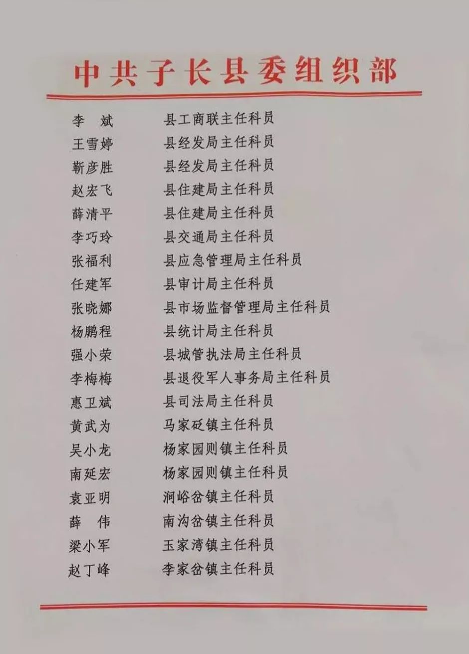 秋子沟乡人事大调整，推动地方发展新篇章